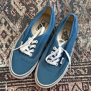 Vans blue authentic women’s sneakers